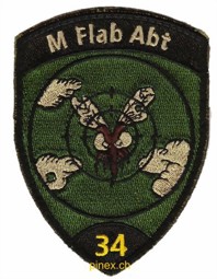 Picture of M Flab Abt 34 schwarz mit Klett