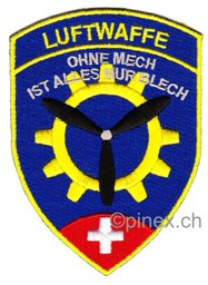 Immagine di Luftwaffen Abzeichen Maintenance farbig