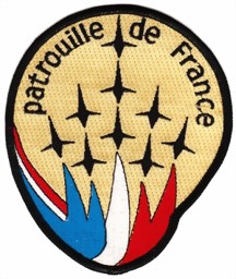Image de Patrouille de France Badge Patch  118mm