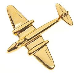 Bild von Gloster Meteor Flugzeug Pin