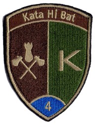 Picture of Kata Hi Bat 4 blau mit Klett
