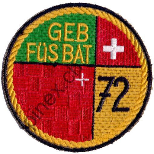 Picture of Geb Füs Bat 72 gelb