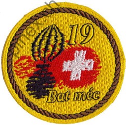 Image de Bat Méc 19 braun Armee 95 Abzeichen