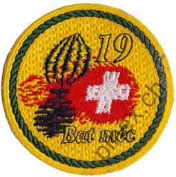Picture of Bat Méc 19 grün Armee 95 Abzeichen