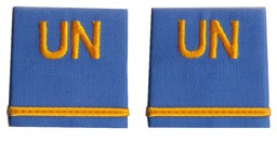 Image de Nations Unies UN Insigne de grade Lieutenant UNO
