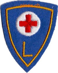 Image de Officier du service de laboratoire d'hôpital insigne armée suisse
