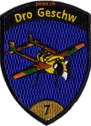 Picture of Drohnengeschwader 7 blau Badge ohne Klett