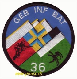 Picture of Geb Inf Bat 36, schwarzer Rand