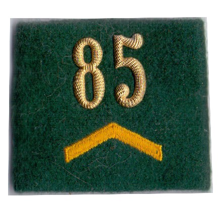 Immagine di Korporal Rangabzeichen Infanterie 85. Preis gilt für 1 Stück