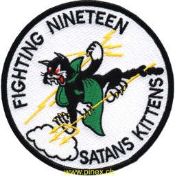 Image de VF-19 Fighting Nineteen Satans Kittens Abzeichen WWII 