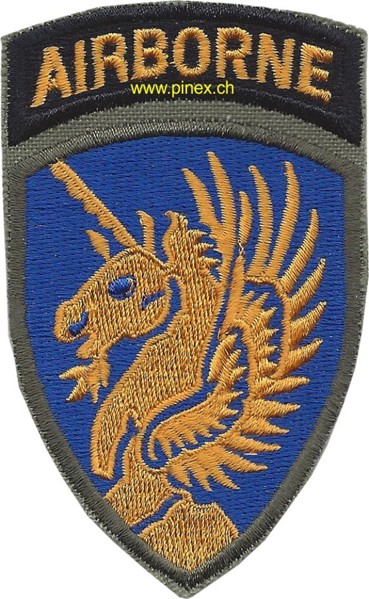 Immagine di 13th Airborne Division Abzeichen "Black Cat Division" WWII