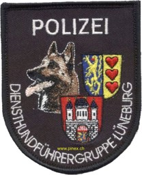 Picture of Polizei Niedersachsen Diensthundführer Lüneberg Abzeichen small