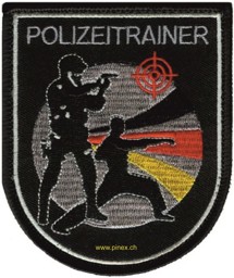 Picture of Polizeitrainer Abzeichen mit Klett