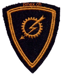 Image de Übermittlungsgerätemechaniker mit Doppelrand Oberarmabzeichen Schweizer Militär