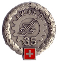 Picture of Luftwaffenunterhaltsdienst 35 Silber Béretemblem