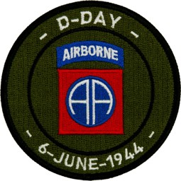 Immagine di 82nd Airborne D-Day 6 June 1944 Aufnäher Abzeichen