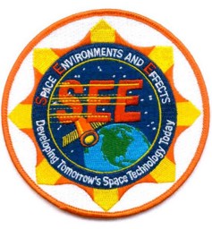 Image de NASA Space Environments And Effects Patch Space Technologie Abzeichen
