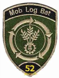 Picture of Mob Log Bat 52 schwarz mit Klett