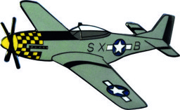 Immagine di P-51 Mustang US Air Force Pin