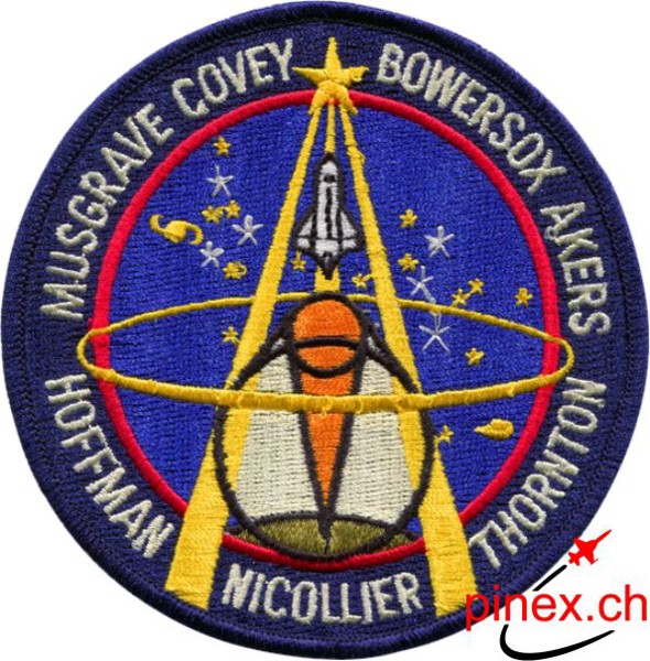 Picture of STS 61 Endeavour Abzeichen Nicollier Space Shuttle