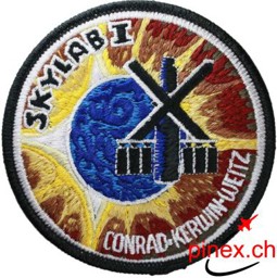 Image de Skylab II SLM I Mission Stoffaufnäher Abzeichen 100mm