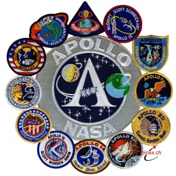 Immagine di Apollo Missionen Collage Large Patch Abzeichen
