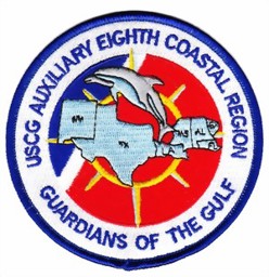 Picture of USCG US Coast Guard Guradians of the Gulf Auxiliary Eight Coastal Region 