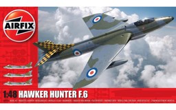 Image de Hawker Hunter F.6 1:48 Plastikbausatz Airfix