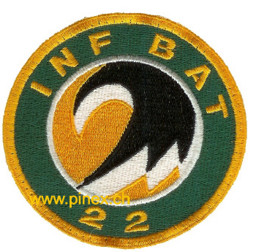 Image de Infanterie Bataillon 22 Inf Bat 22 Armee 95 Abzeichen