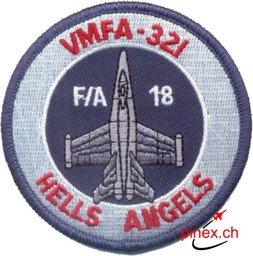 Immagine di VMFA 321 US Marinefliegerstaffel Hells Angels Abzeichen