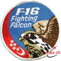 Immagine di F-16 Fighting Falcon Singapur Abzeichen Patch