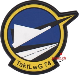 Immagine di TaktLwG 74 Taktisches Luftwaffengeschwader 74 PVC Rubber Abzeichen