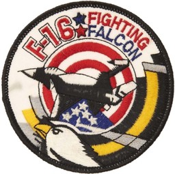 Image de F-16 Fighting Falcon USA Abzeichen Patch