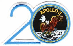 Immagine di Apollo 11 Jubiläums Abzeichen 20 Jahre