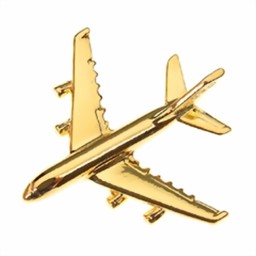 Image de Airbus A380 Flugzeug Pin