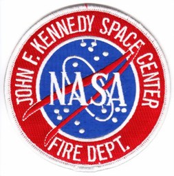Picture of NASA JFK John F Kennedy Space Center Firefighter Patch Abzeichen
