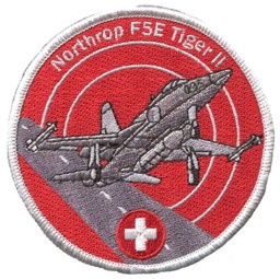 Immagine di Tiger F5E Start Badge Schweizer Luftwaffe 