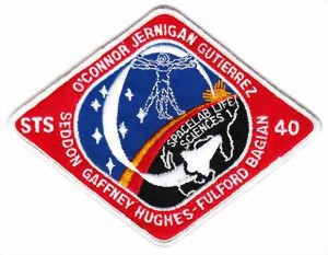 Picture of STS 40 Columbia Space Shuttle Badge