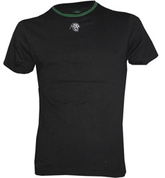 Immagine di Panthers Staffel 18 Piloten T-Shirt schwarz mit grünem Kragen