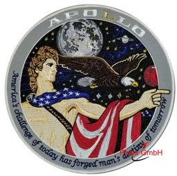 Image de Apollo Commemorative Spirit Back-Patch Rückenaufnäher