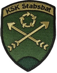 Picture of KSK Stabsbat grün Badge mit Klett