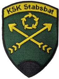 Picture of KSK Stabsbat Badge schwarz ohne Klett