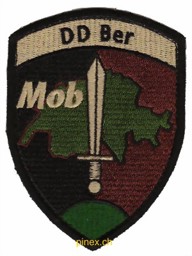 Immagine di DD Ber Mob grün Badge Armee 21 mit Klett