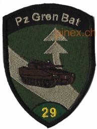 Image de Bataillon Grenadier de chars 29 vert avec velcro