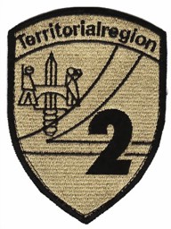 Immagine di Territorialregion 2 Badge mit Klett
