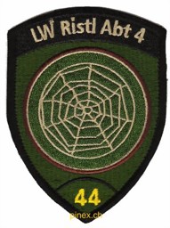 Image de LW Ristl Abt 4 -44 Luftwaffe Richtstrahl Abteilung grün mit Klett Badge 
