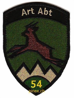 Image de Artillerie-Abteilung 54 grün mit Klett