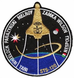 Picture of STS 120 Discovery Patch Mission to ISS