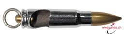 Immagine di AK-47 Patrone Flaschenöffner Schlüsselanhänger silber