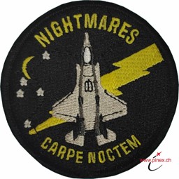 Immagine di VMFAT-502 Nightmares F-35 Lightning II Carpe Noctem Abzeichen Patch